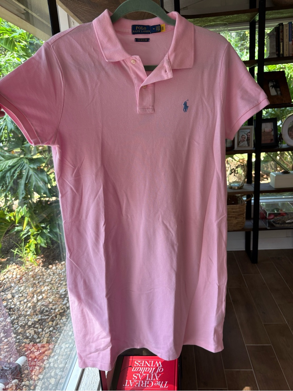 Ralph Lauren Pink Short-Sleeve Polo Dress size Medium